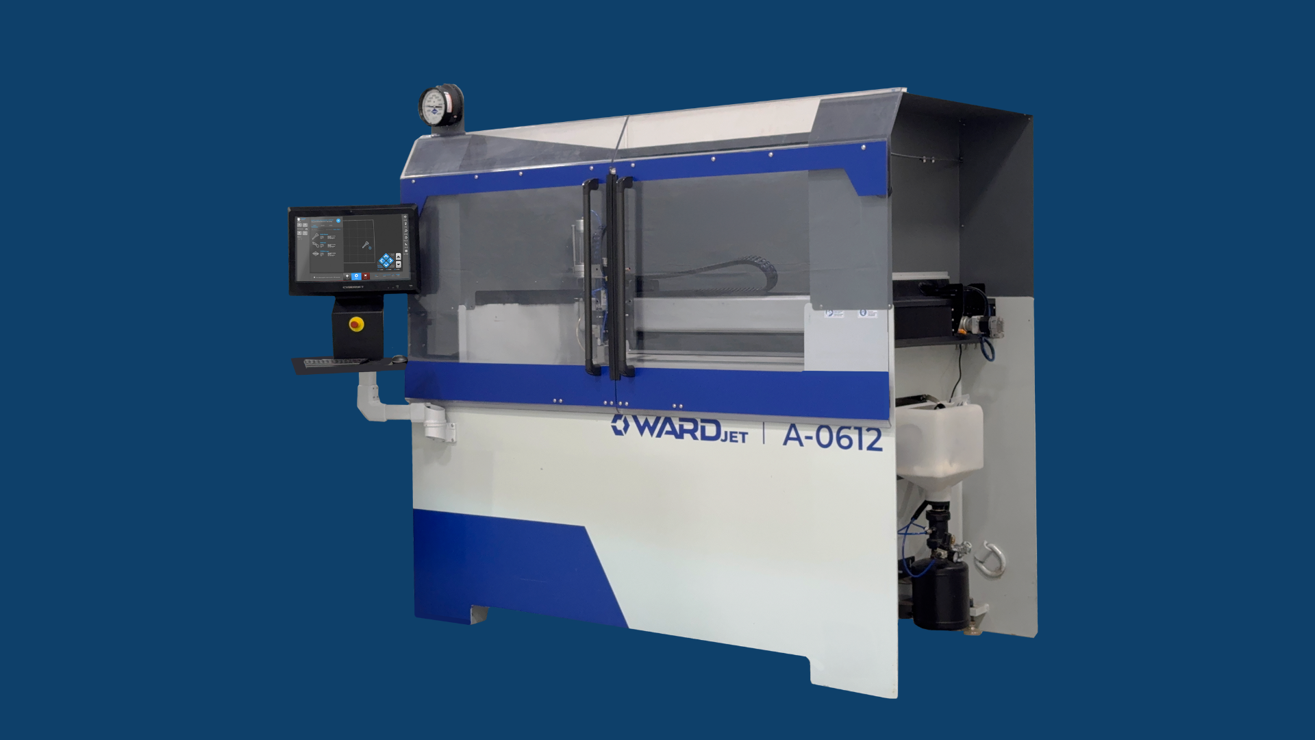 A Series Waterjet with new doors