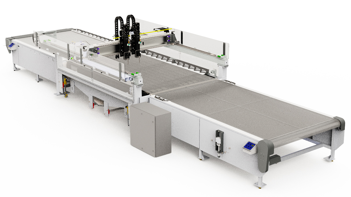 Wardjet J-106 Waterjet Cutter Like the One at JBC Wisconsin