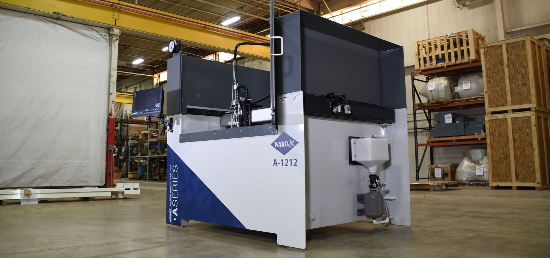 a-series waterjet side view