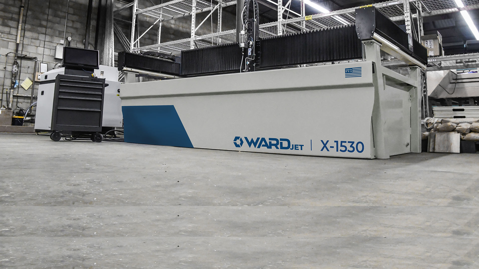 x-series water-abrasive waterjet