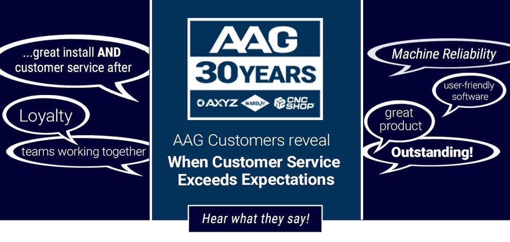 AAG 30th Years When Customer Service Exceeds Expectations blog wardjet