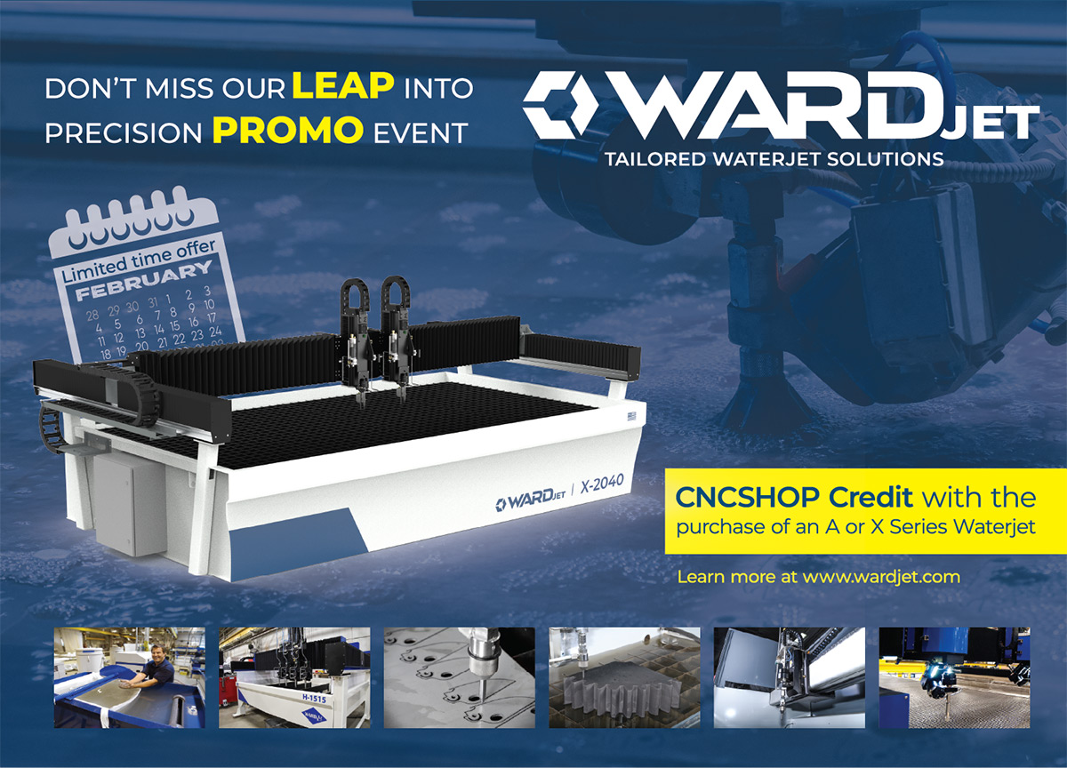 WARDJET leap into precision sale featured