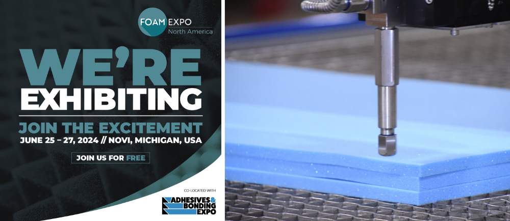 Foam Expo Event Page Banner, WARDJET
