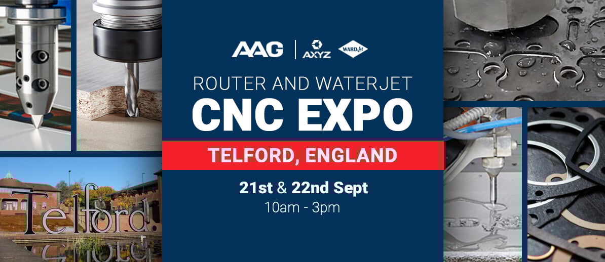 CNC EXPO Telford CNCShop Homepage Banner 09 22 5 WARDJET