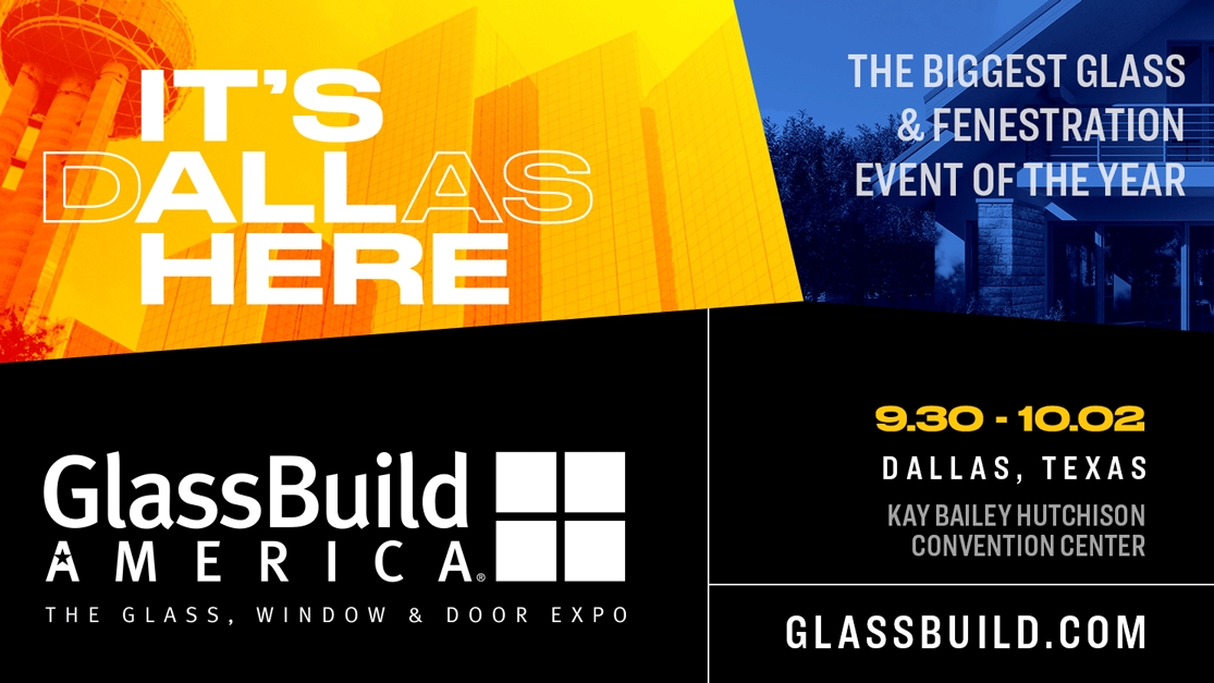 GlassBuild 2024 - Event Page Banner