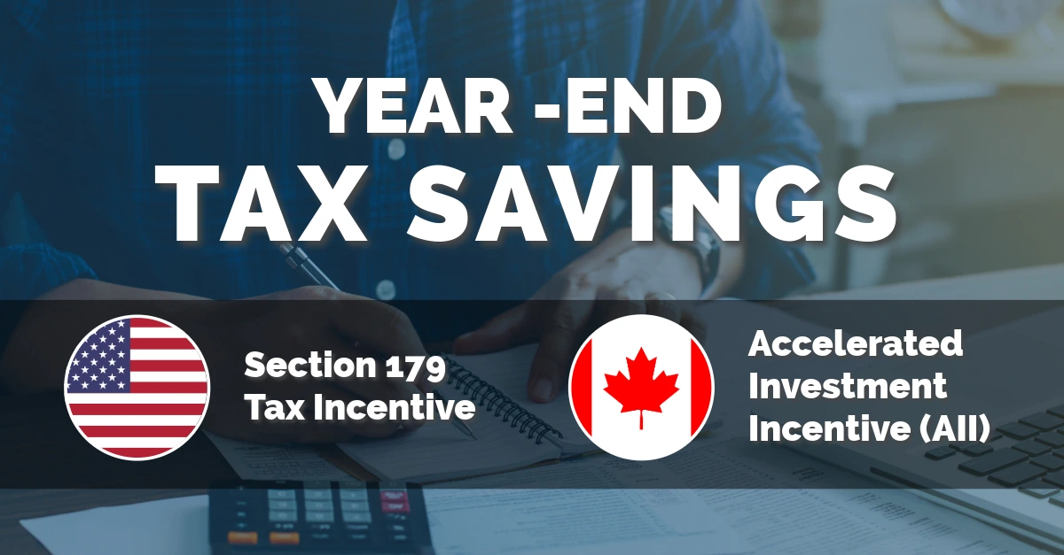 Tax Incentives Banner
