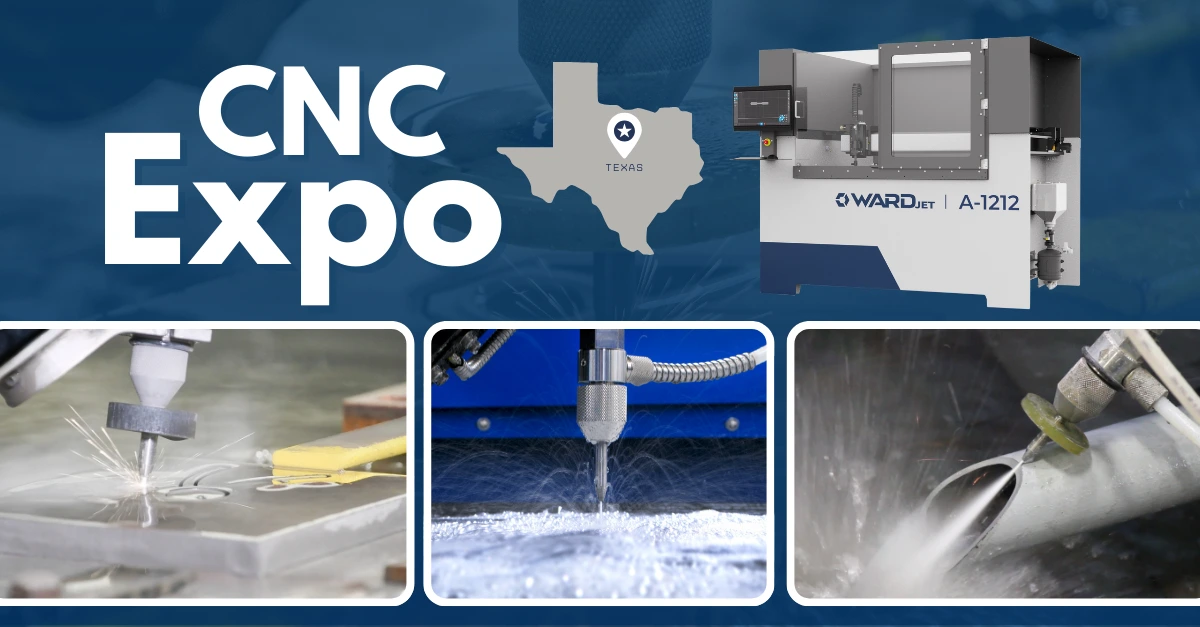 Texas CNC Expo - WARDJET Event Page Banner