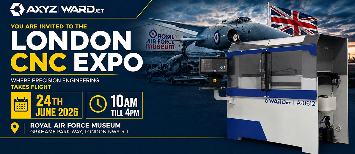 London CNC Expo - 2026 2 London Expo events banner WARDJet
