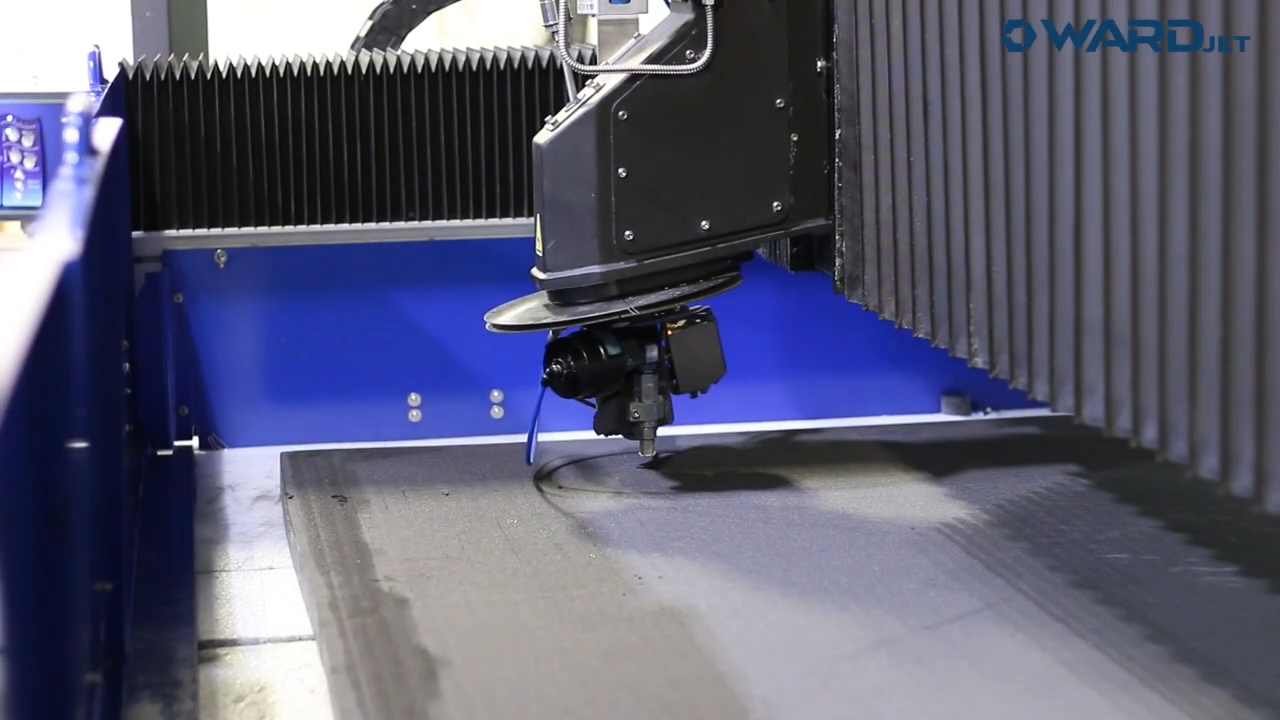 Waterjet Processing Foam