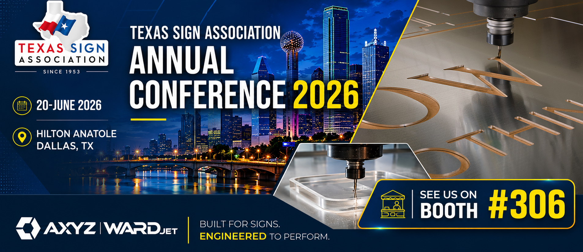 Texas Sign Association Annual Conference 2026 1 Texas Sign Association event banner