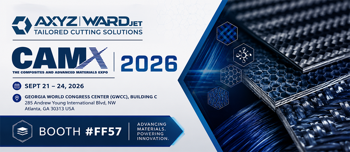 Visit AXYZ & WARDJet at CAMX 2026 3 CAMX 2026 - Event Banner - 1194 x 518