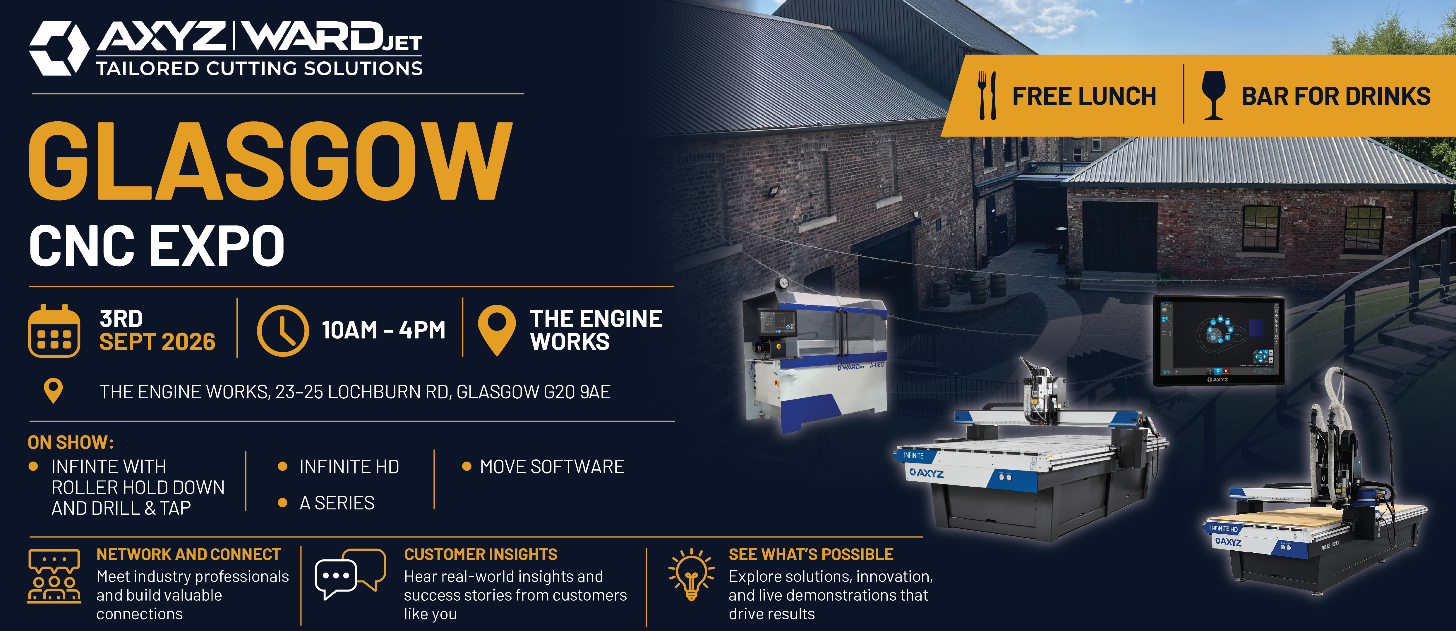 Glasgow CNC Expo - 2026 1 Glasgow CNC Expo 2026 Events banner